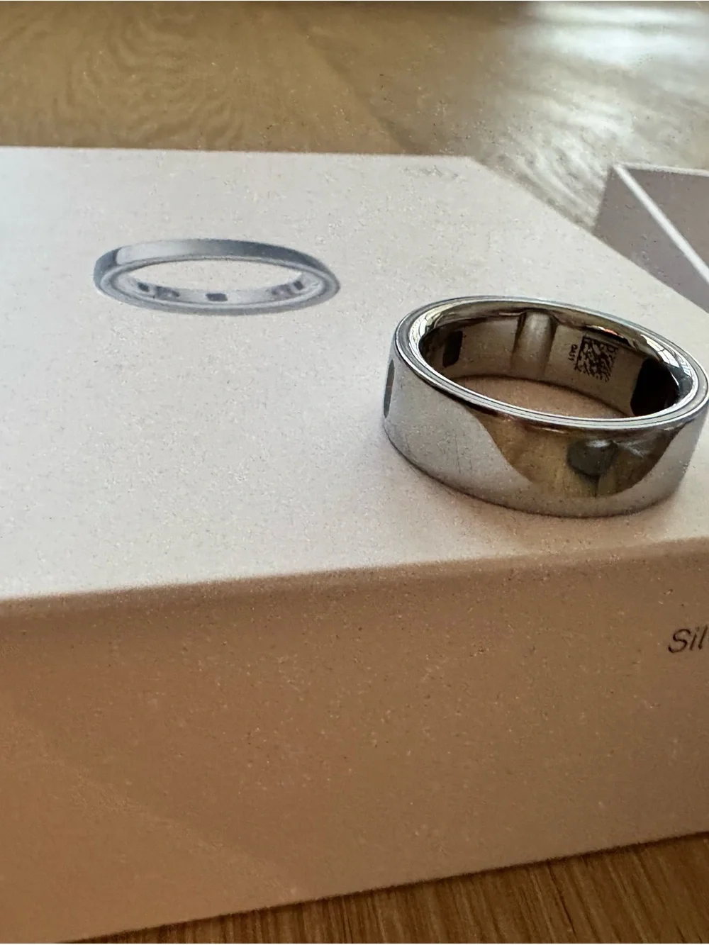 Oura silver ring